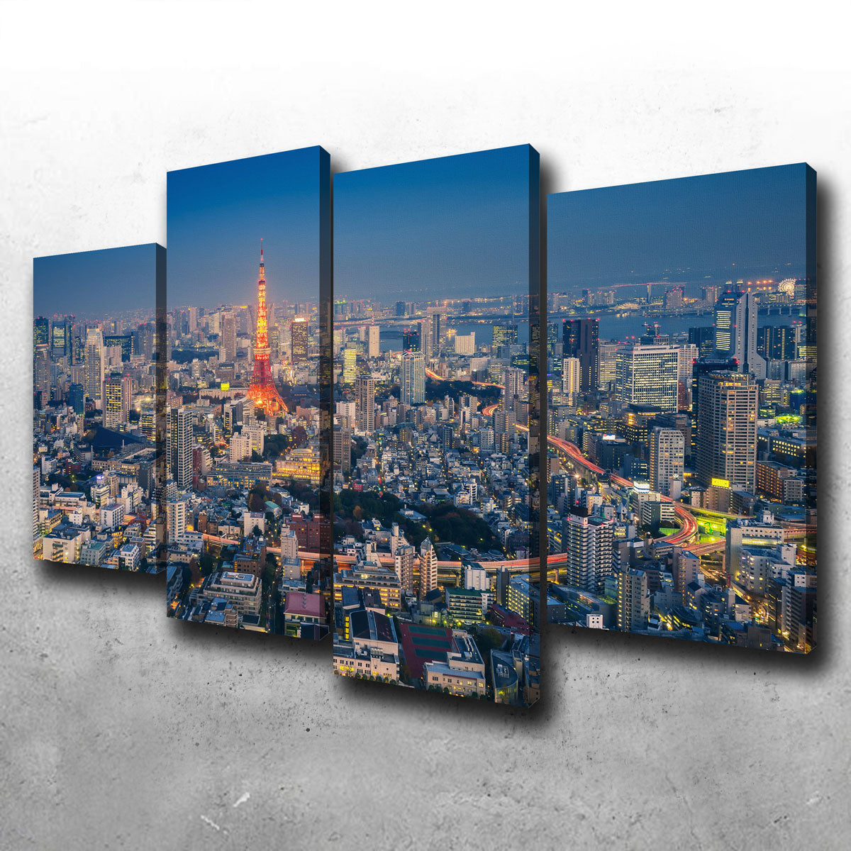 Stunning Tokyo Skyline Wall Art for Modern Decor