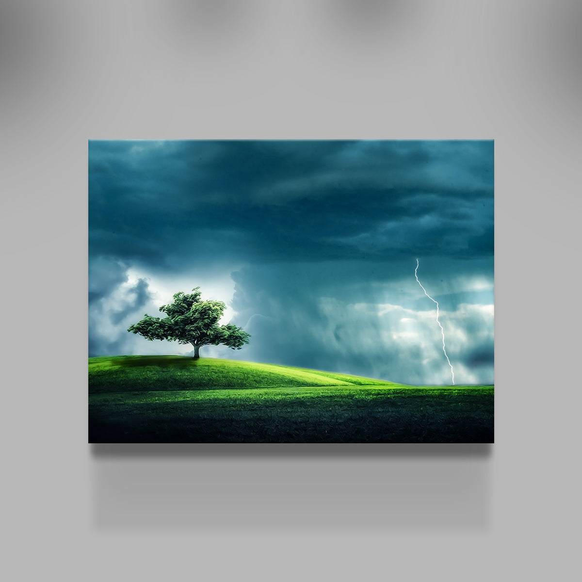 Exquisite Tree Alone Wall Art by George Sorin