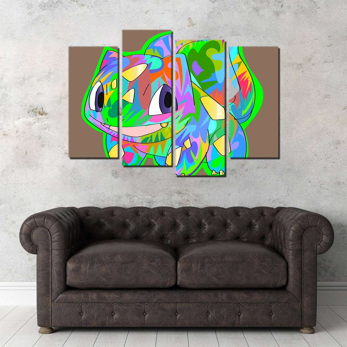 Bulbasaur Themed High - Quality Wall Art