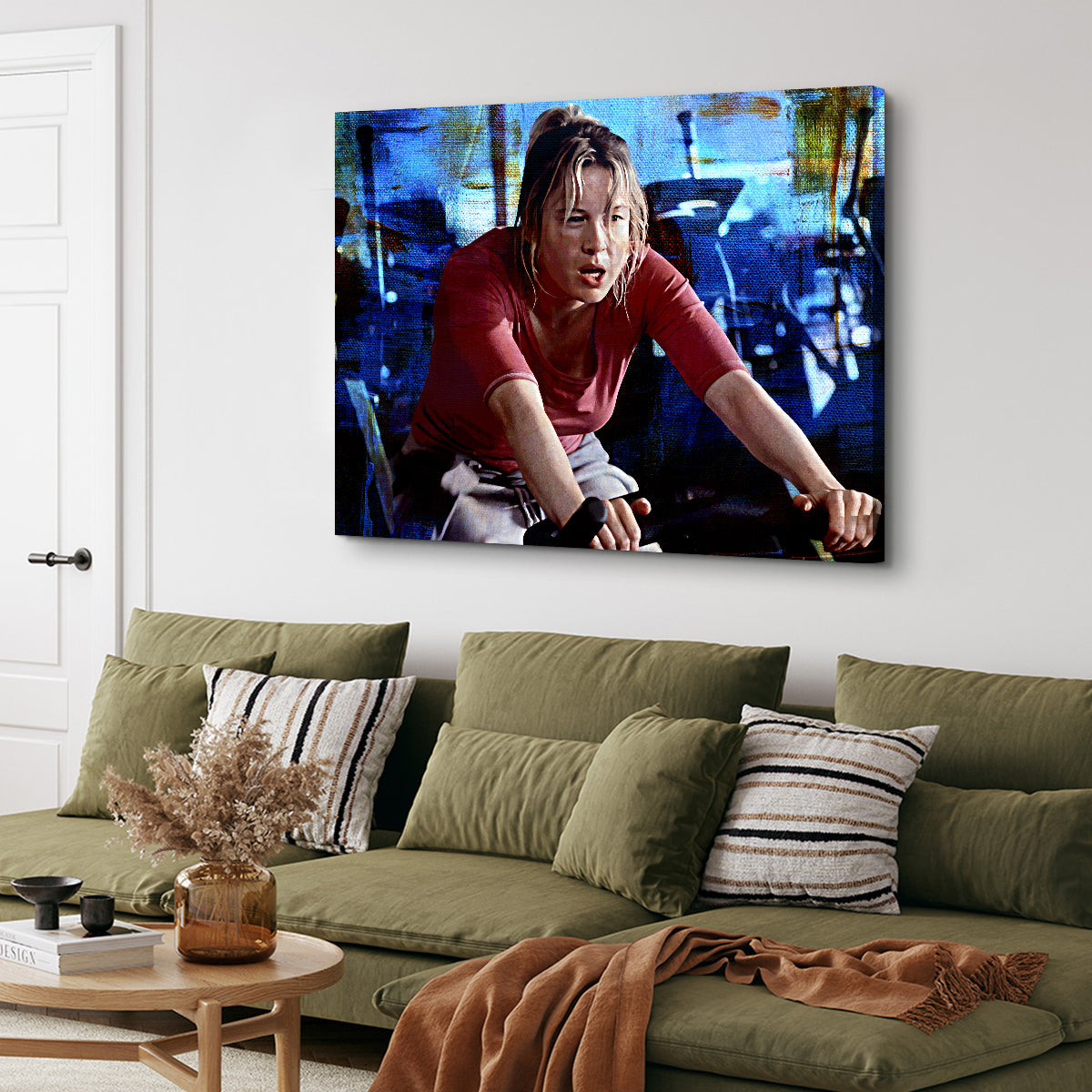 Bridget Jones Workout Inspiring Wall Art for Fitness Enthusiasts