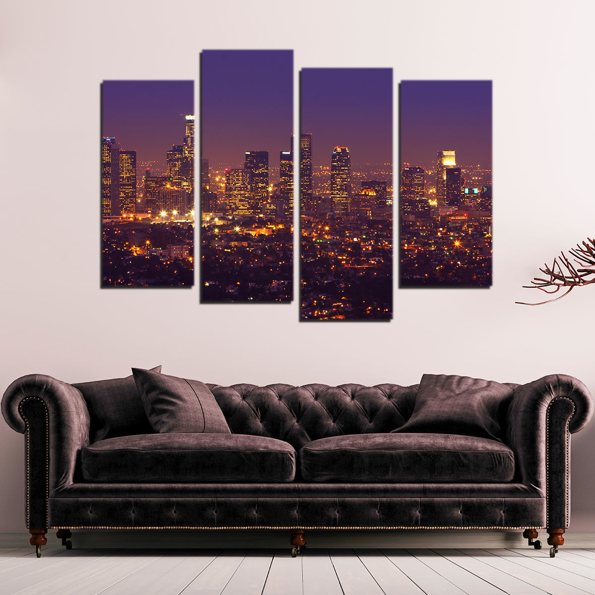 Stunning LA Skyline Wall Art for Your Home Decor