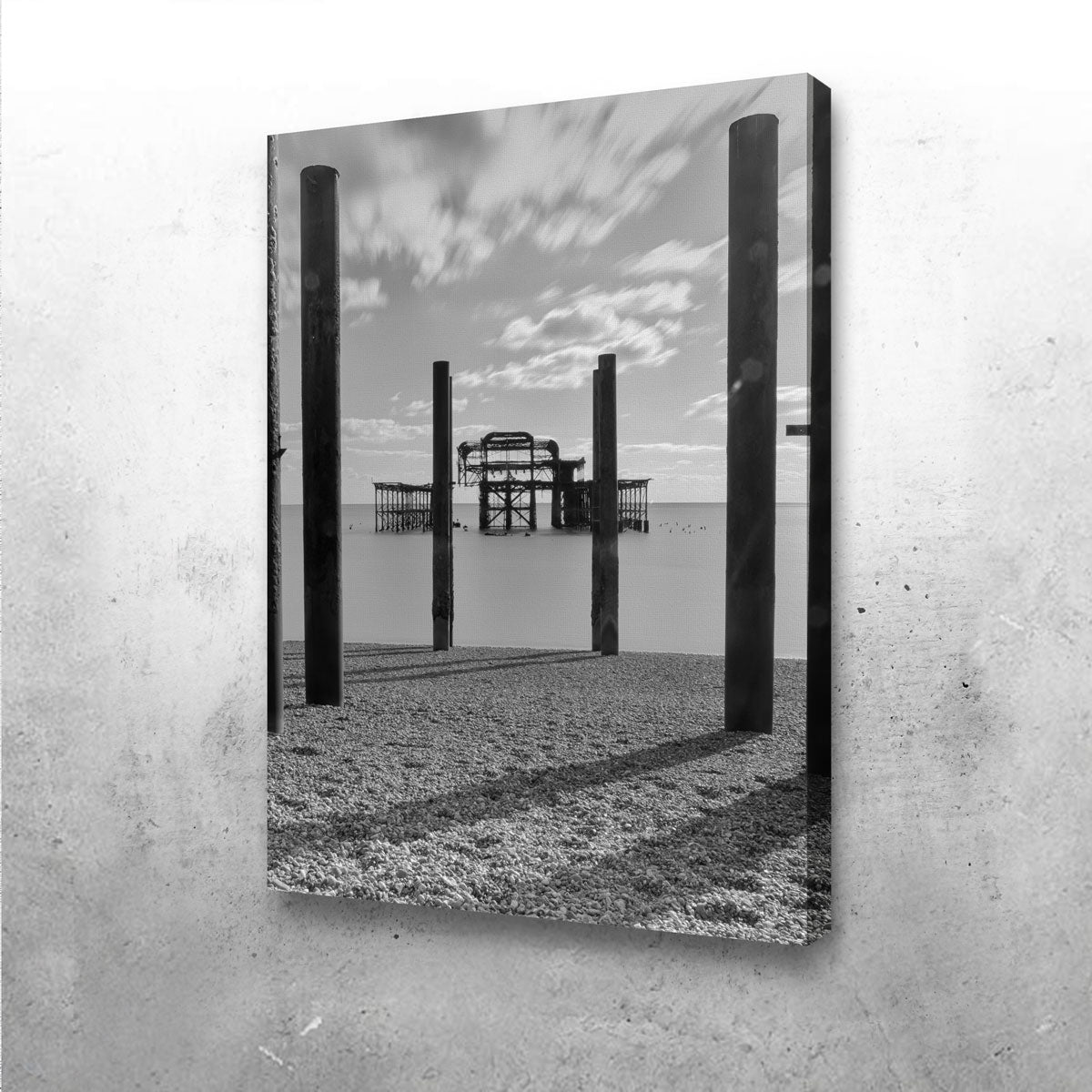 Stunning West Pier Wall Art by Mike Cotton