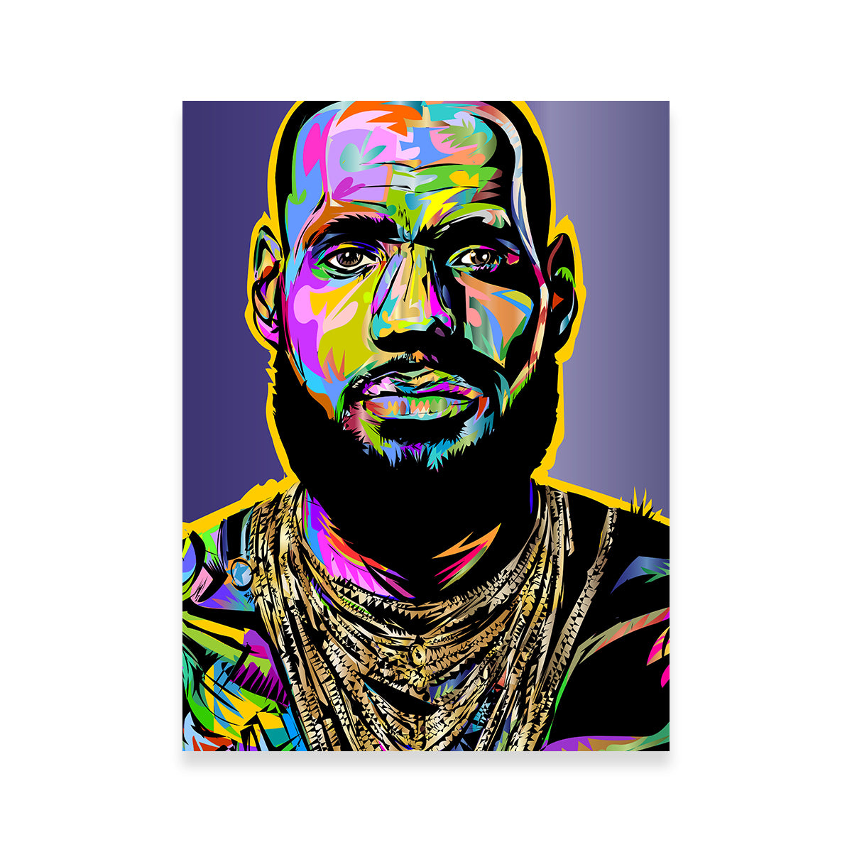 Stunning Lebron Color Wall Art for Your Home Decor