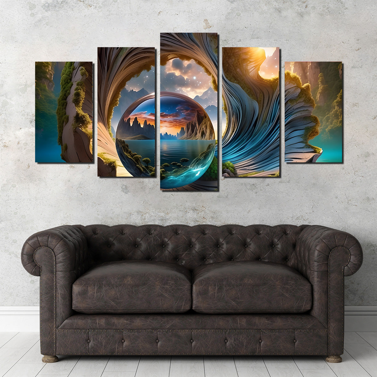 The Enchanting and Timeless Allure of Nature's Seashells Wall Art