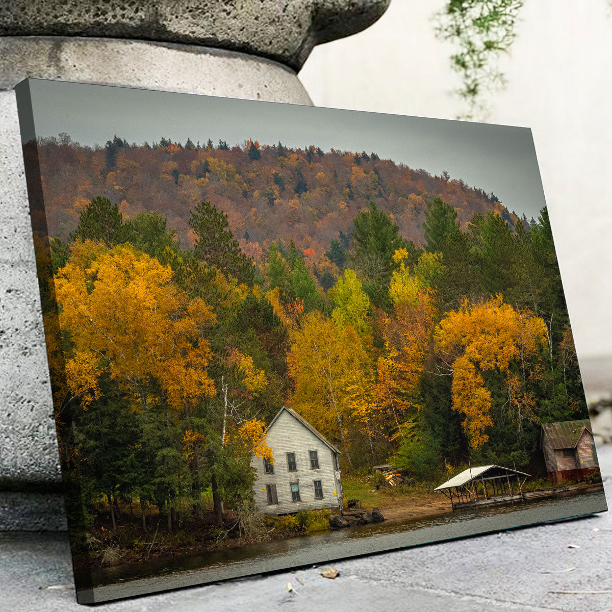 Stunning Fall in the Adirondacks Wall Art by Dennis Maida