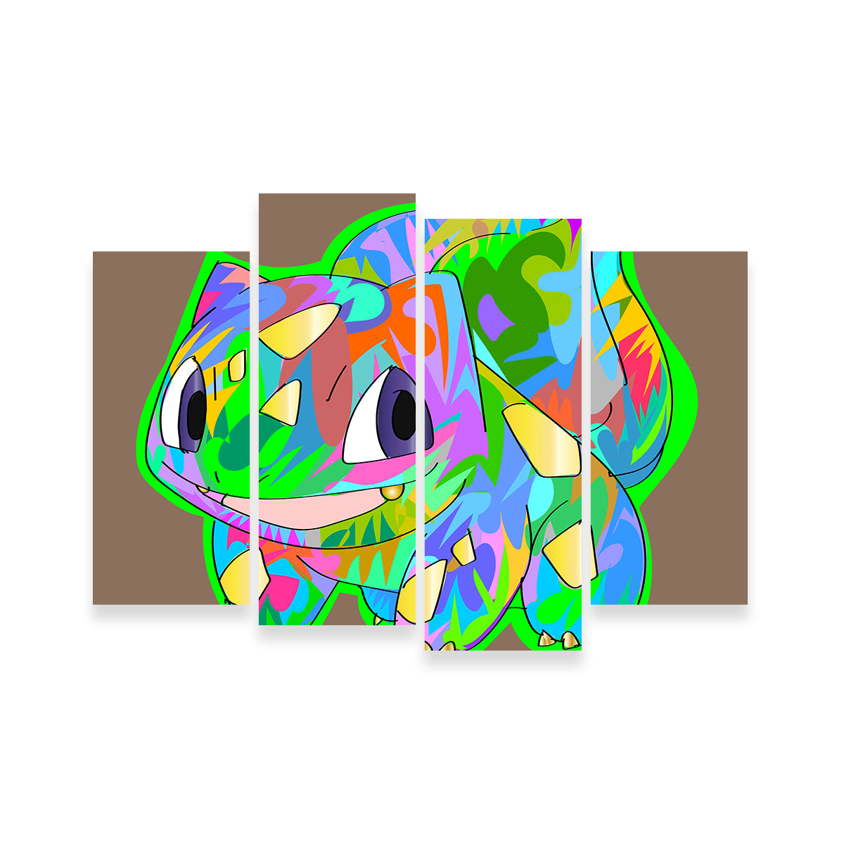 Bulbasaur Themed High - Quality Wall Art