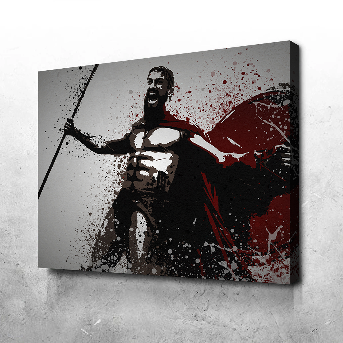 This is Sparta Stunning Wall Art by TM Creative Design