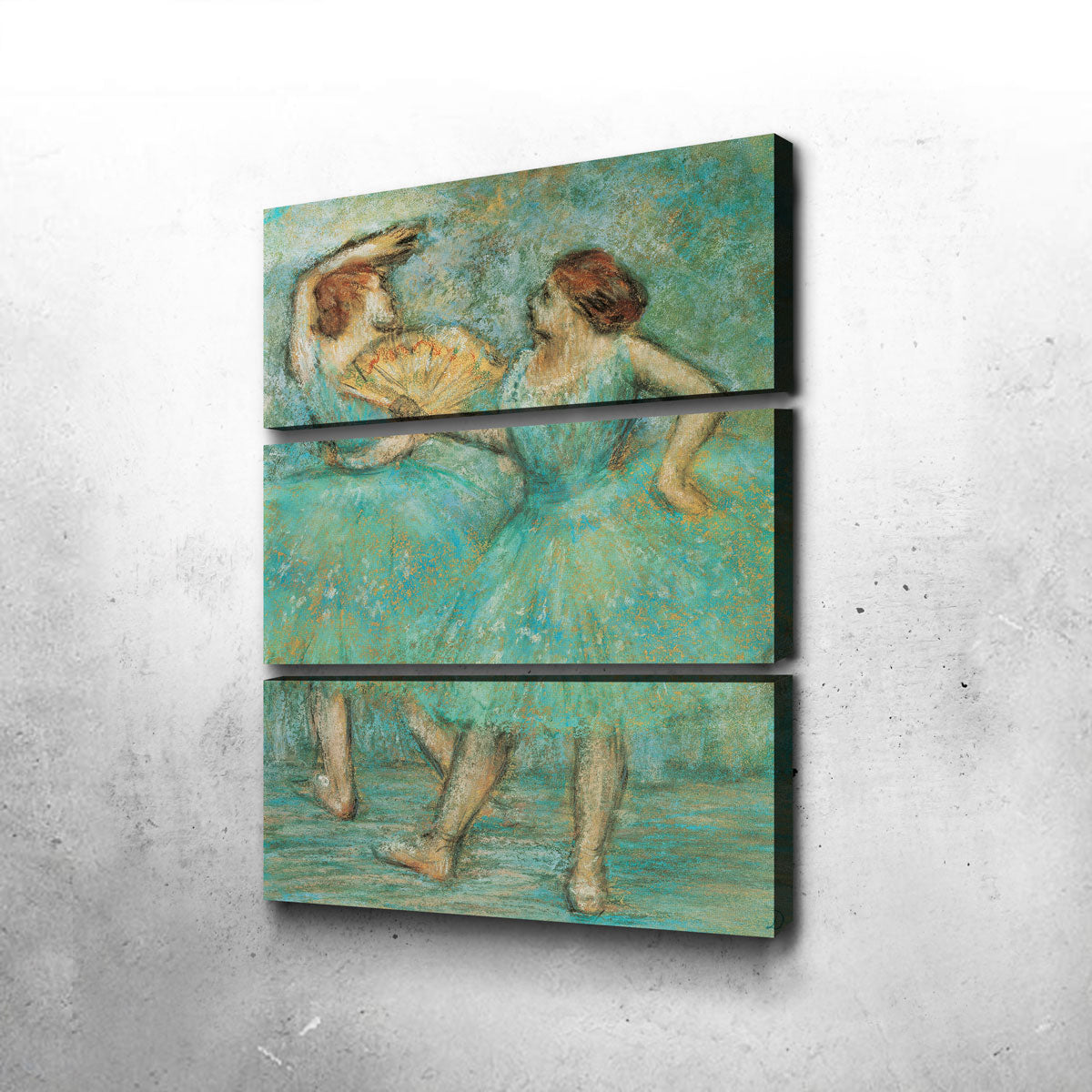 Edgar Degas' Two Dancers Exquisite Wall Art