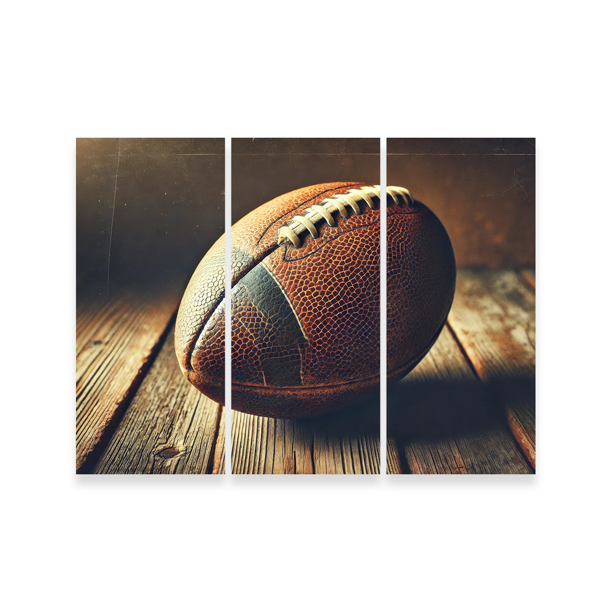 Vintage and Stylish Football Wall Art for Sports Enthusiasts