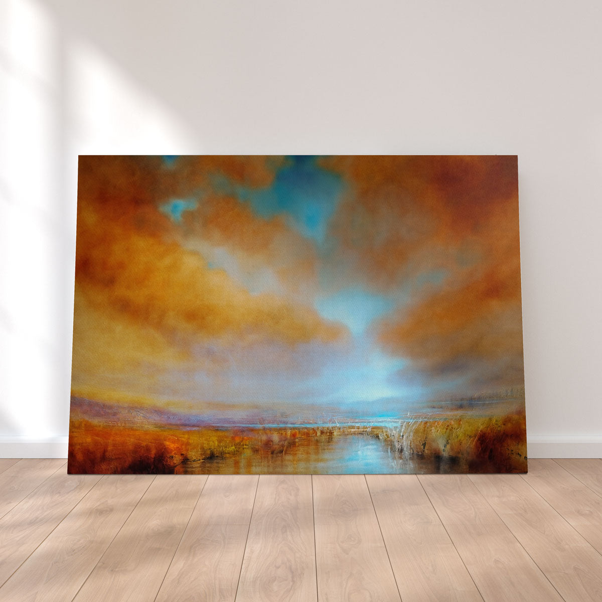 Farben Des Lichts Wall Art - Stunning Sustainable Pine Wood Framed Canvas Prints