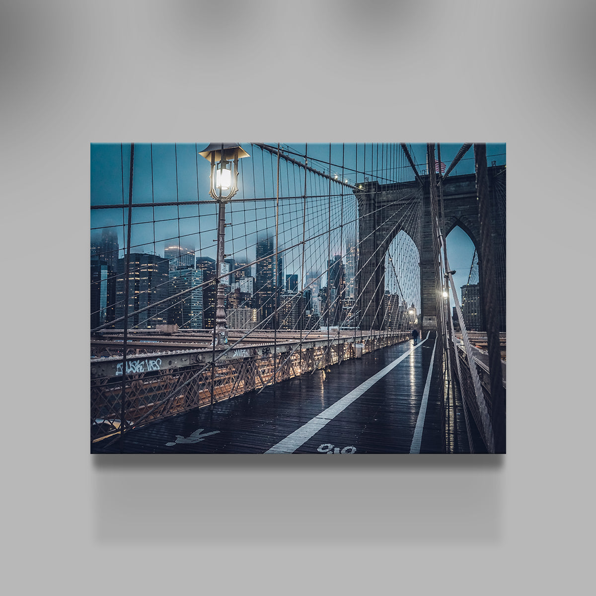 Stunning Bridge and Clouds Wall Art for Your Home Decor