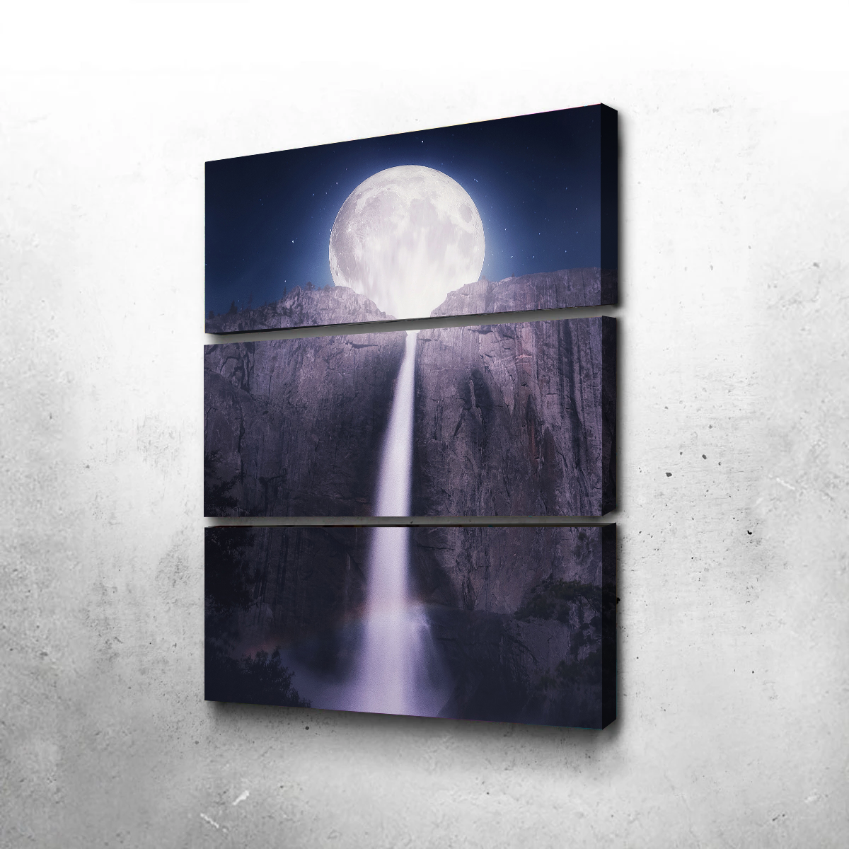 Stunning Moonfall Wall Art by Ibrahim Saifee