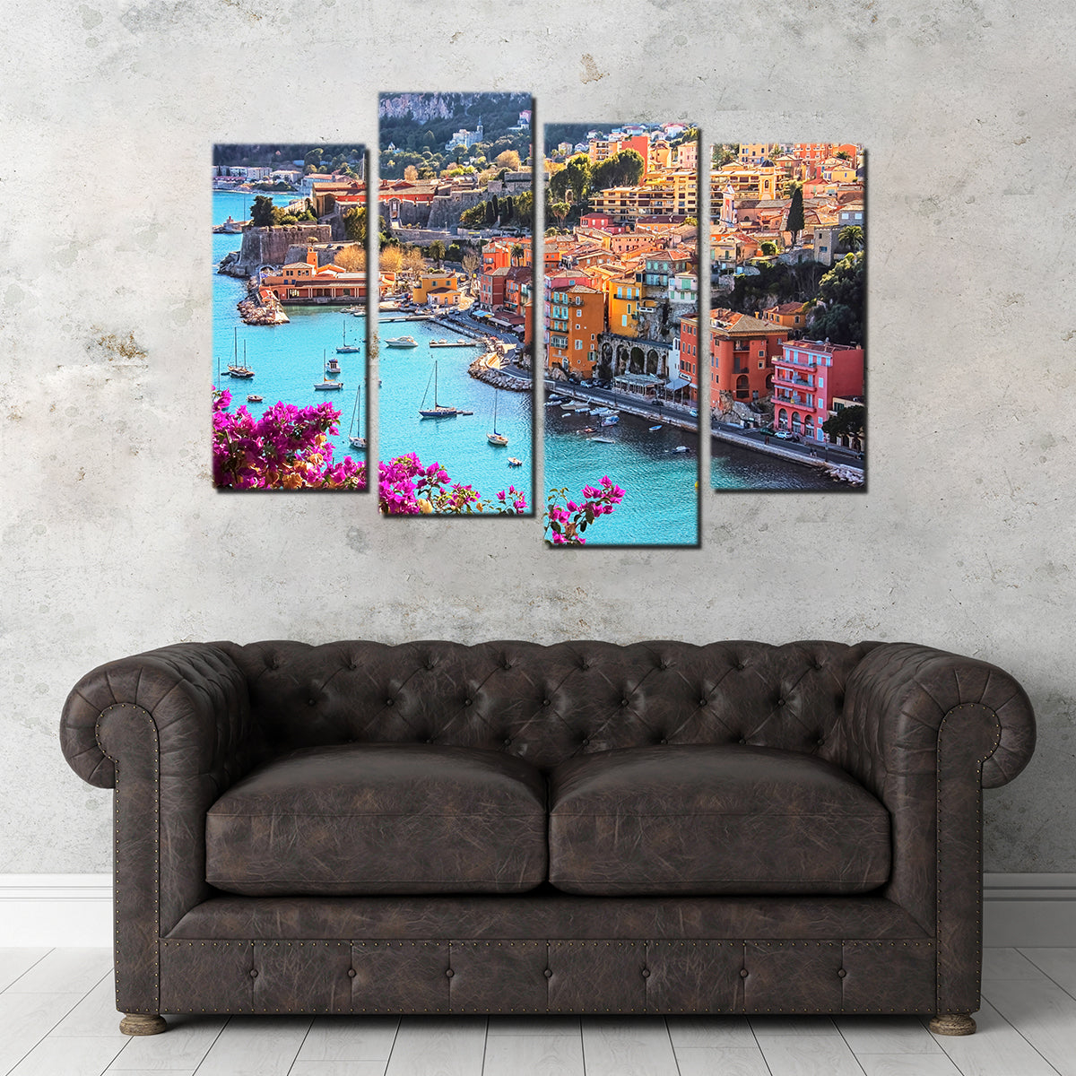 Exquisite Villefranche Wall Art by Manjik Pictures