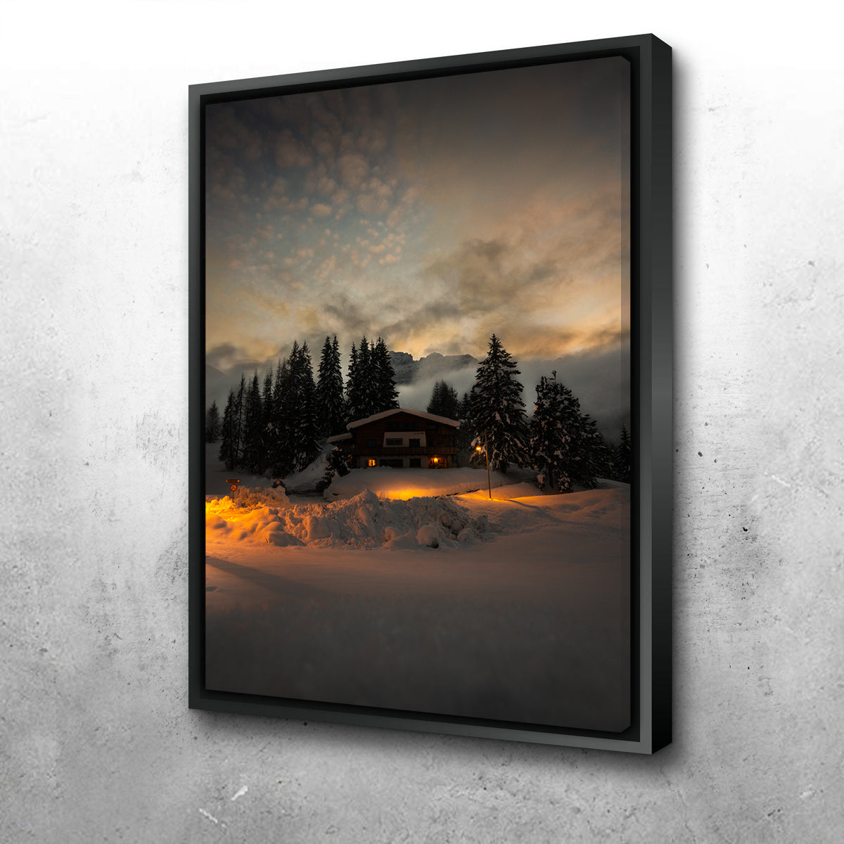 Stunning Winter III Wall Art by Enzo Romano