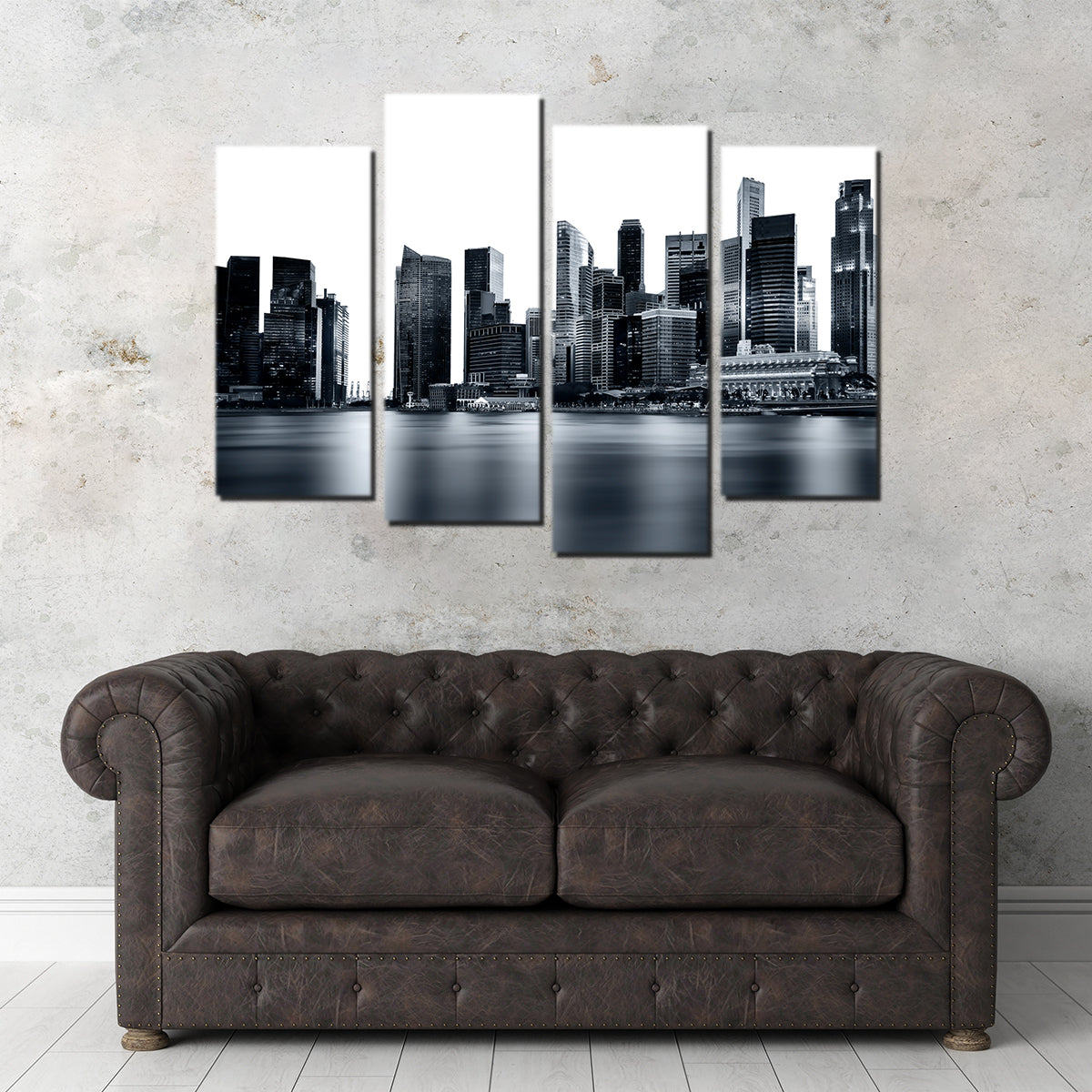 Stunning Marina Bay Wall Art by Manjik Pictures