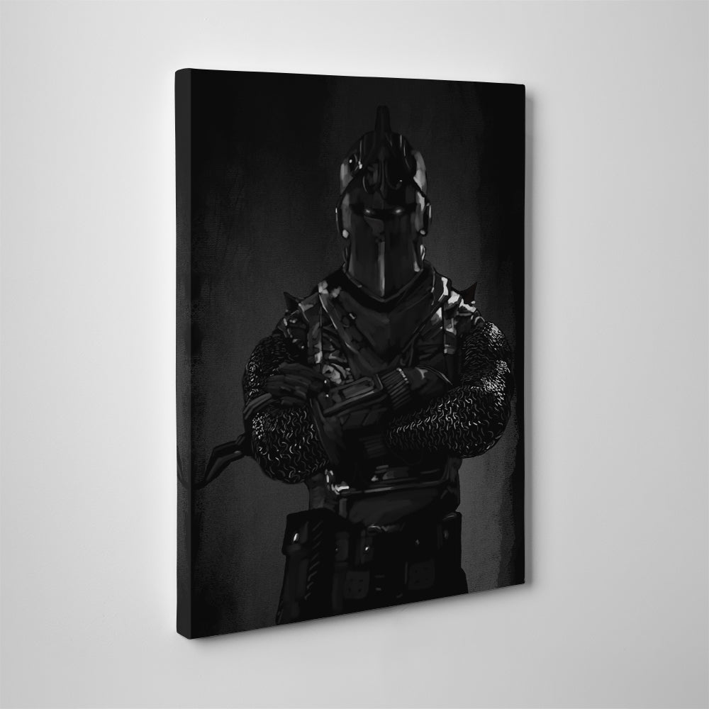 Stunning Knight Character Wall Art by Andy Brackpool