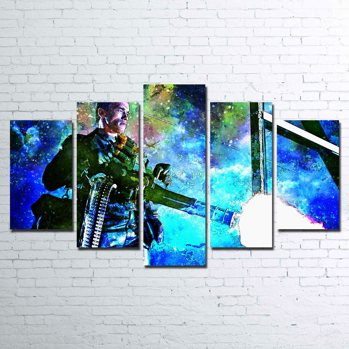 Exquisite T2 Wall Art - Sustainable Pine Wood Framed Canvas