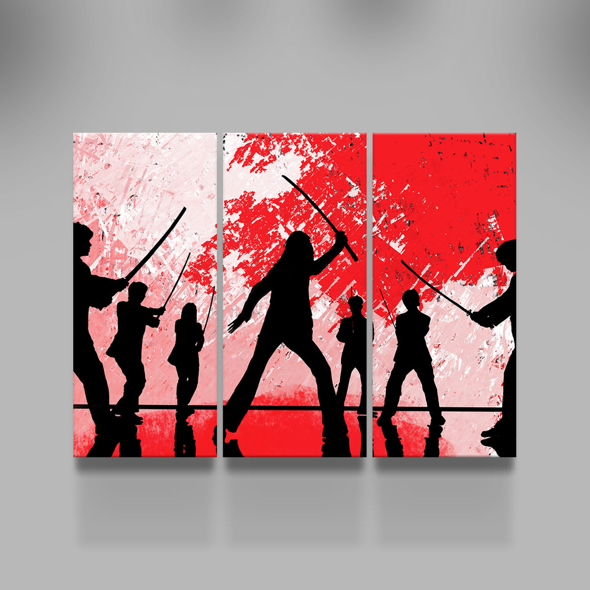 Stunning Bride vs Crazy 88 Wall Art by Andy Brackpool