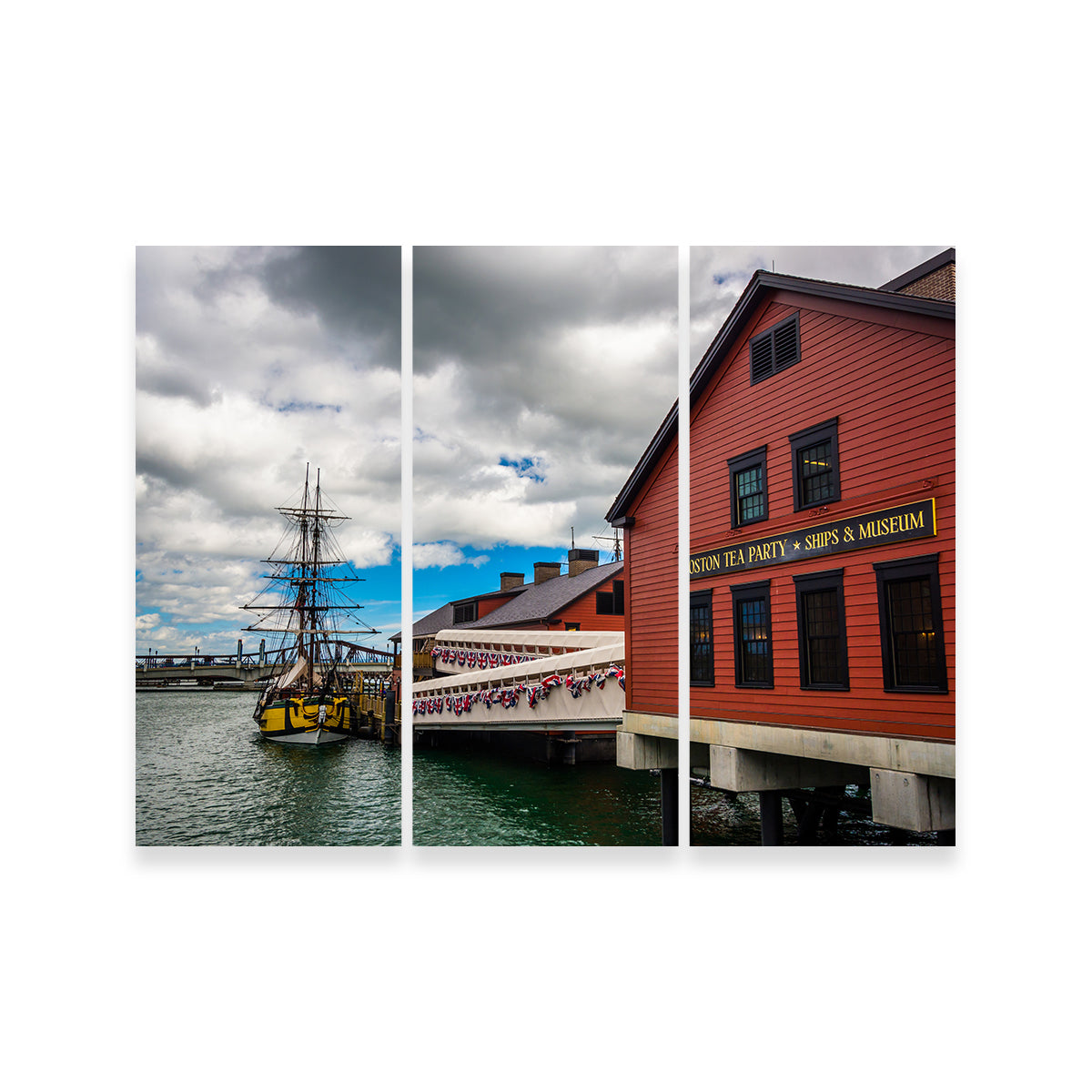 Stunning Boston Tea Party Museum Wall Art for Your Home Decor