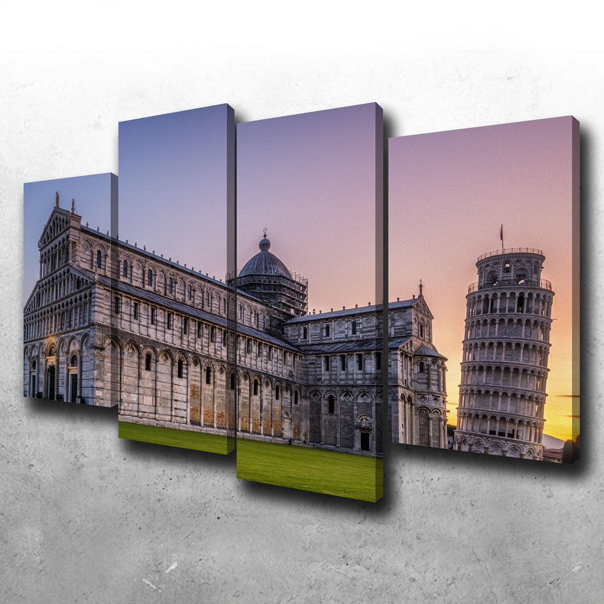 Stunning Leaning Tower of Pisa Wall Art for Home Decor