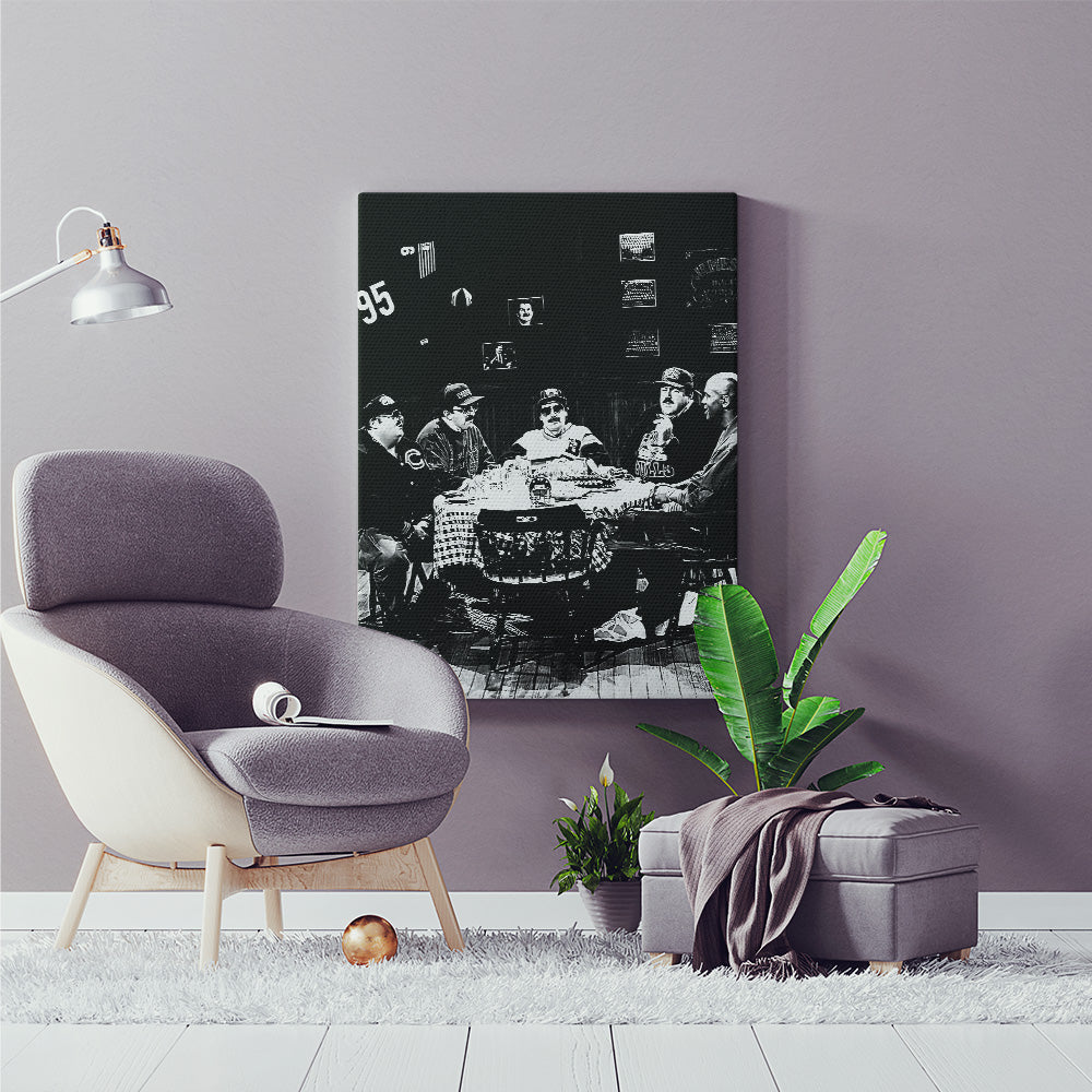 Da Bears Stunning Grayscale Wall Art for Home Decor