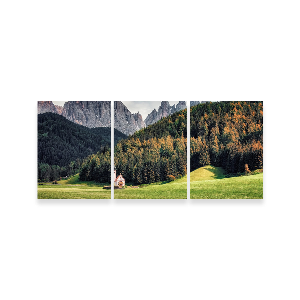 Exquisite Val Di Funes Wall Art by Manjik Pictures