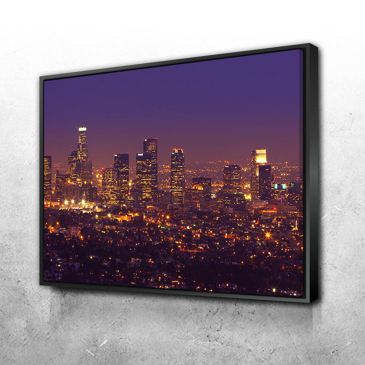 Stunning LA Skyline Wall Art for Your Home Decor
