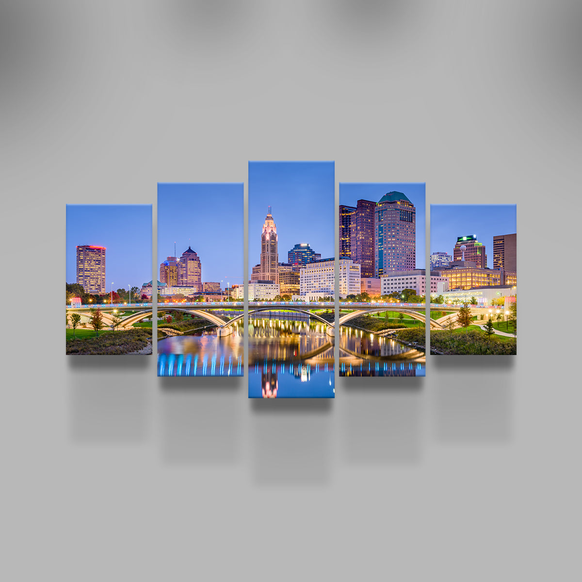 Exquisite Columbus Skyline Wall Art for Stunning Home Decor