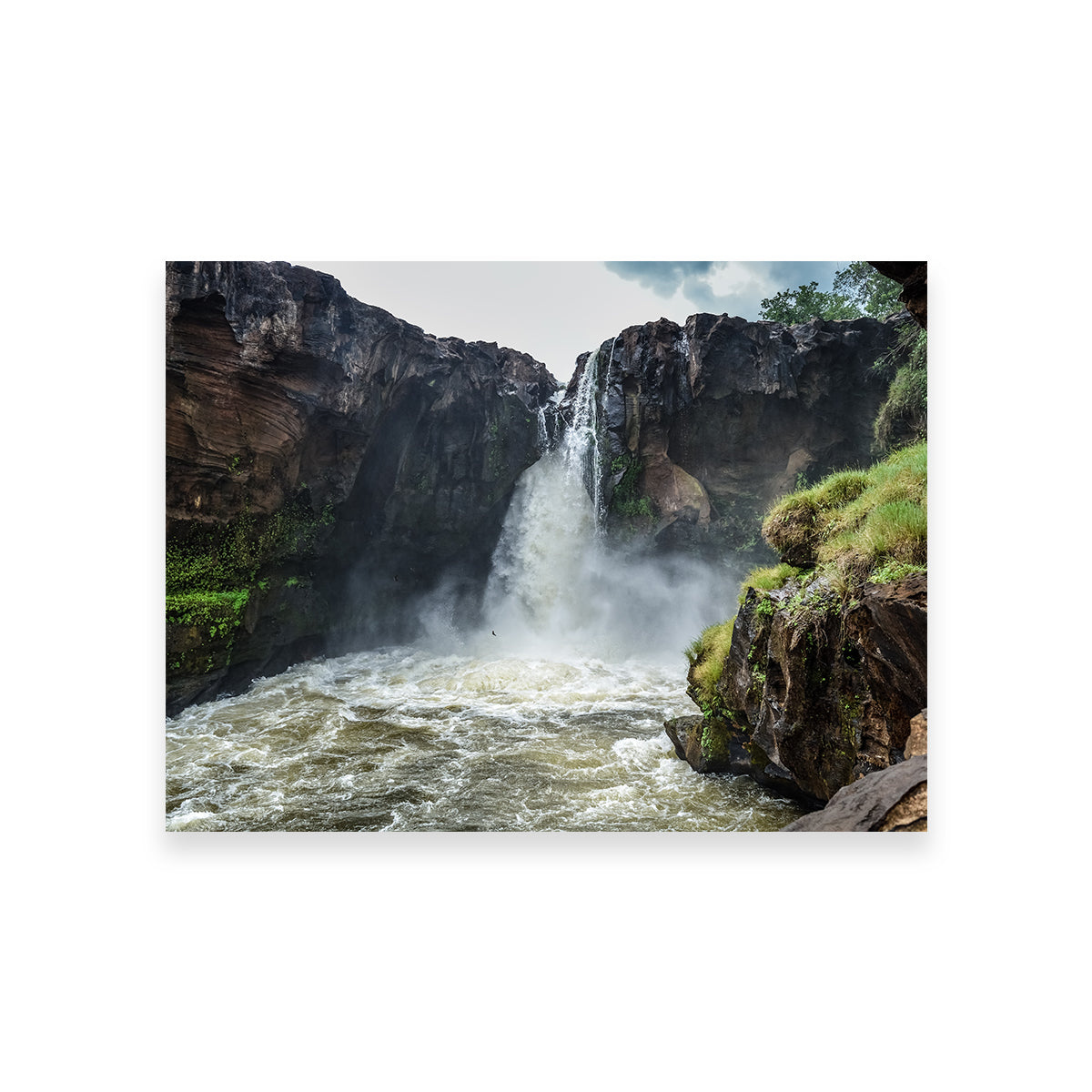 Waterfall of Rio Farinha - Brazil Wall Art
