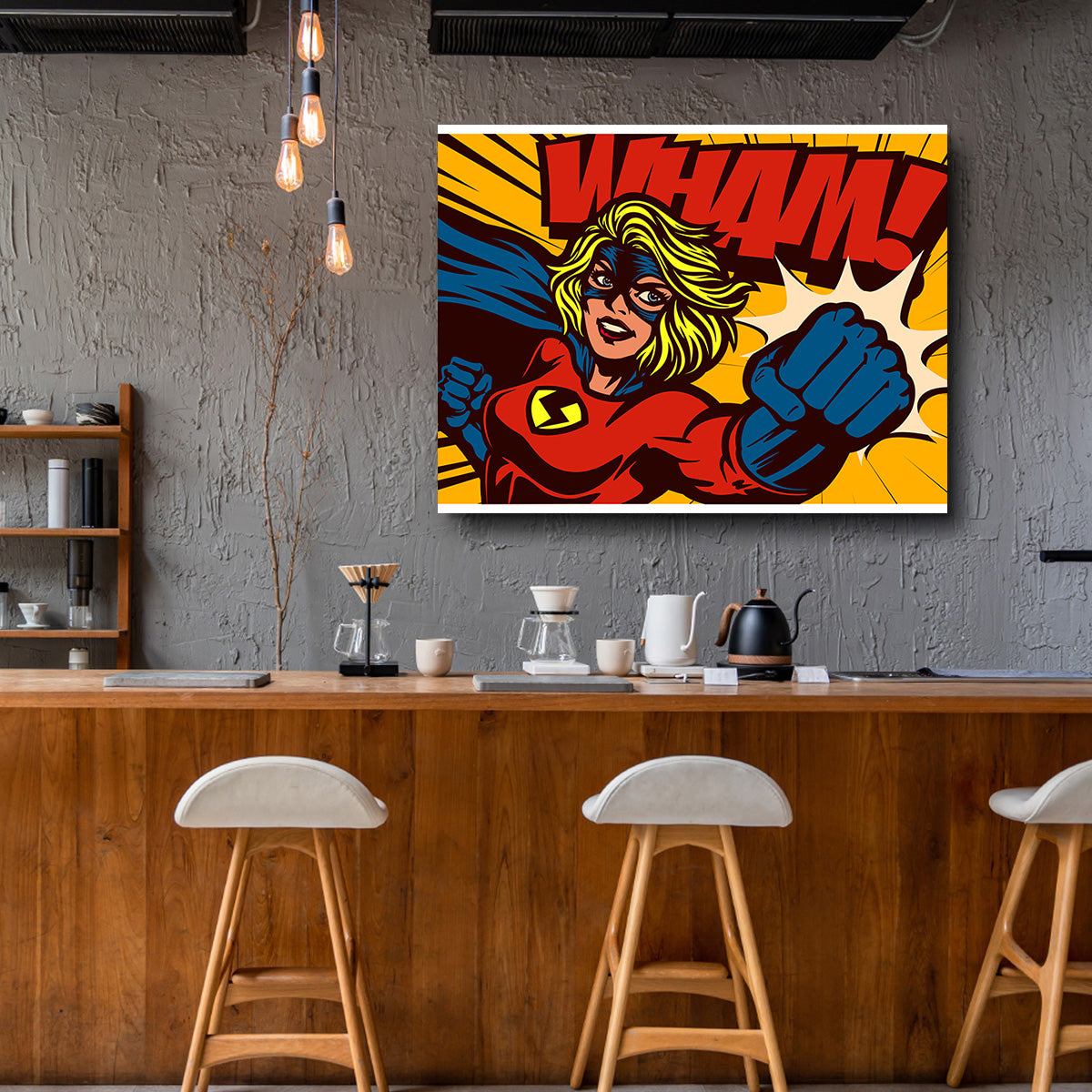 Exquisite Wham Wall Art - Handmade Canvas Prints