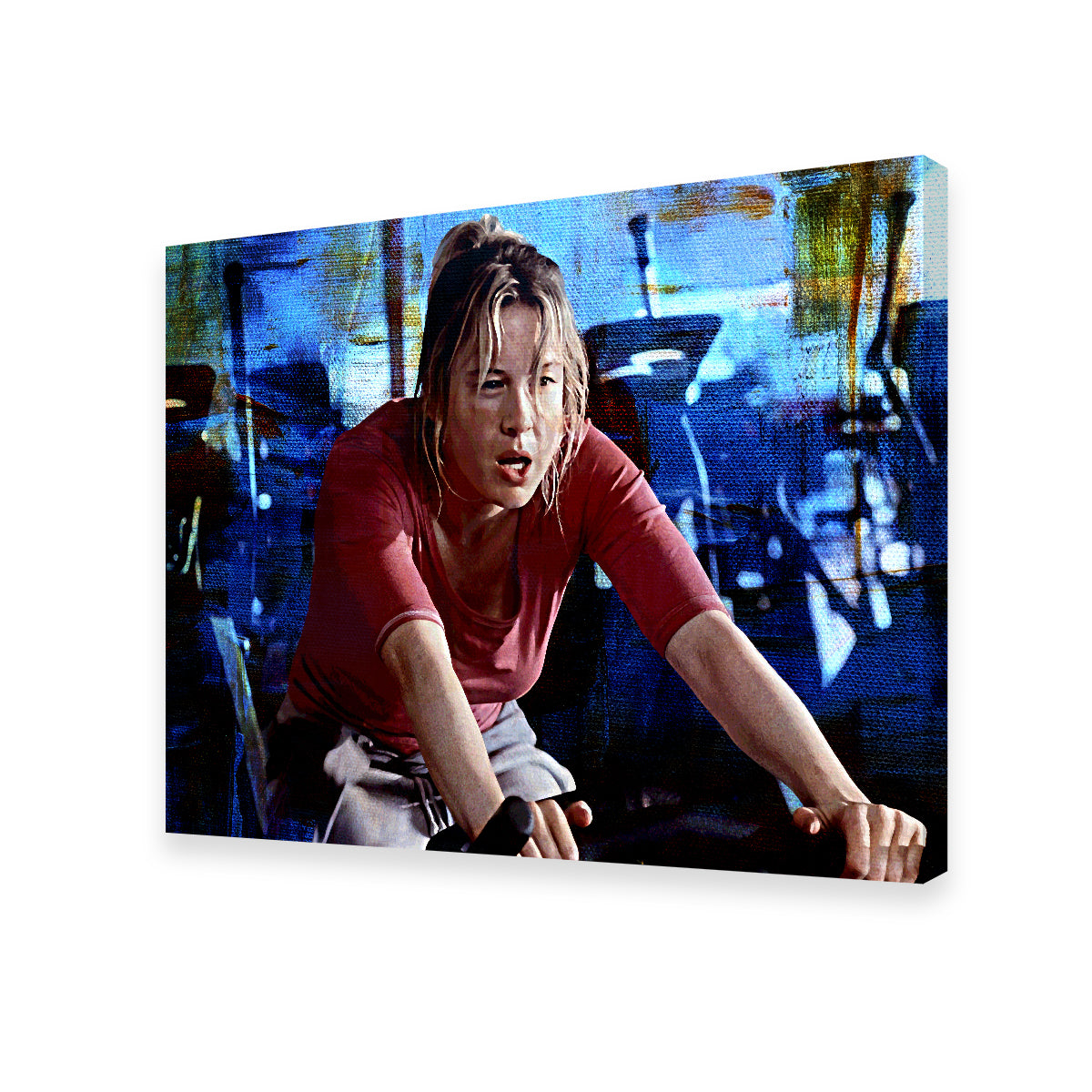 Bridget Jones Workout Inspiring Wall Art for Fitness Enthusiasts
