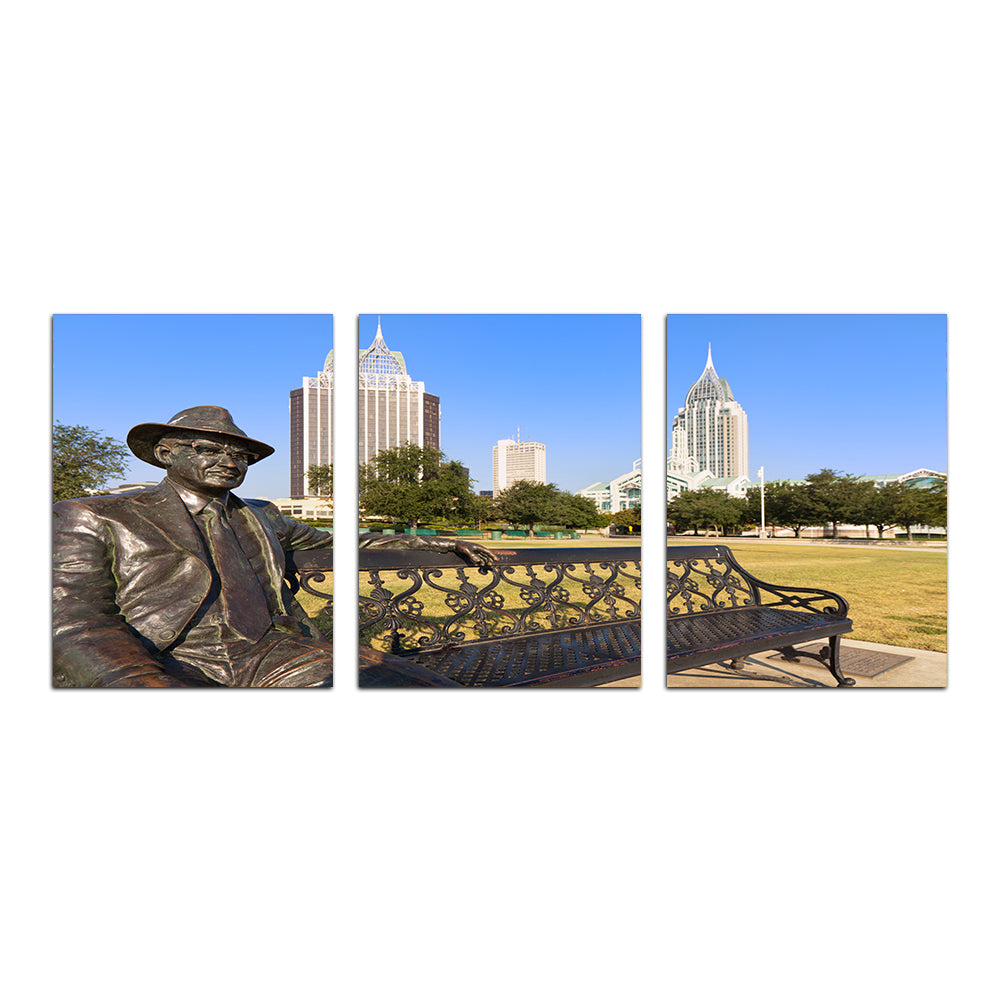 Exquisite Cooper Riverside Park Wall Art - Museum-Quality Canvas on Sustainable Pine Frames
