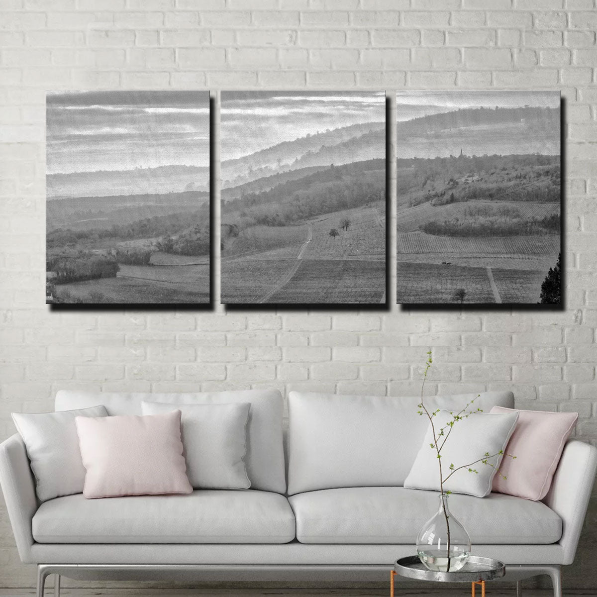 Stunning Moody Hills Wall Art by Mike Cotton