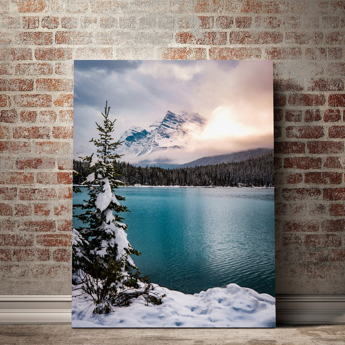 Enchanting Winter Wonderland Wall Art by Lucas Moore