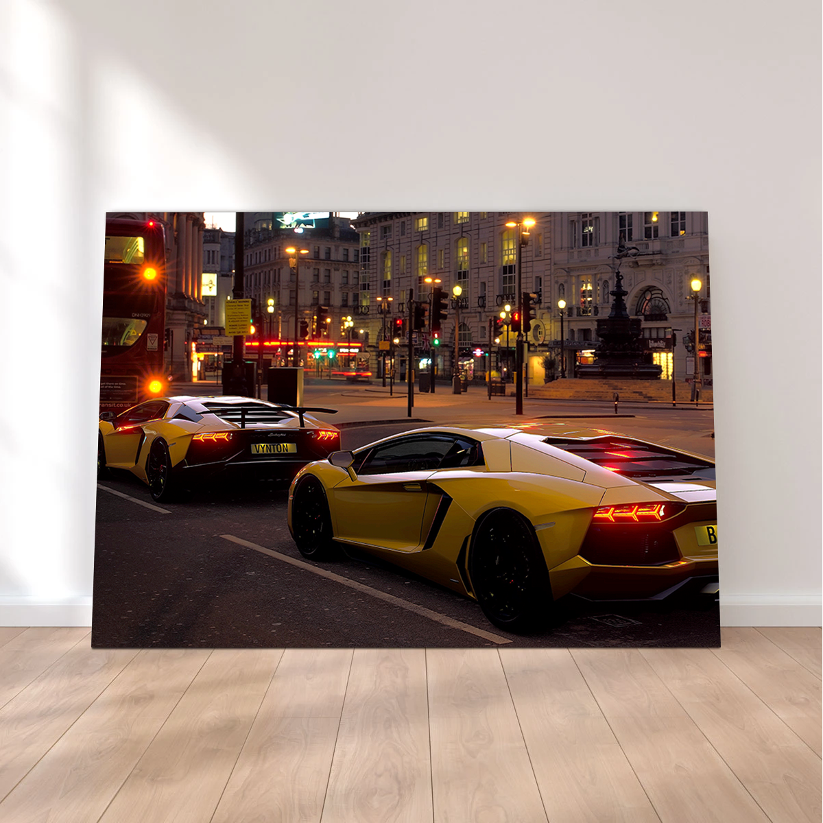 Stunning Traffic Jam Wall Art by Vynton
