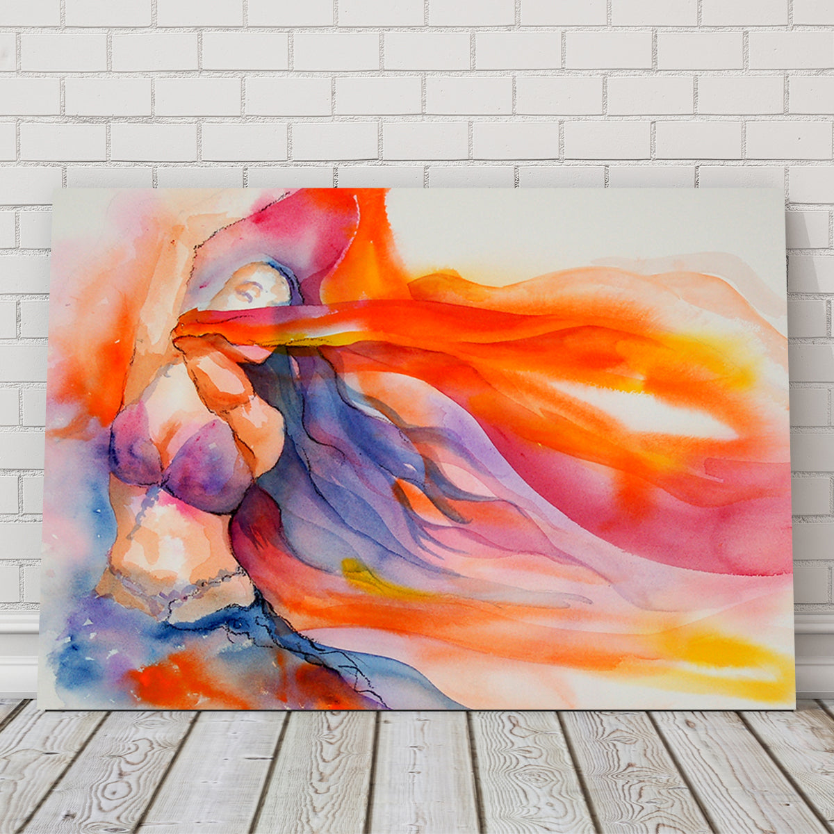 Exquisite Veil Swirl Wall Art by Gerry Segismundo