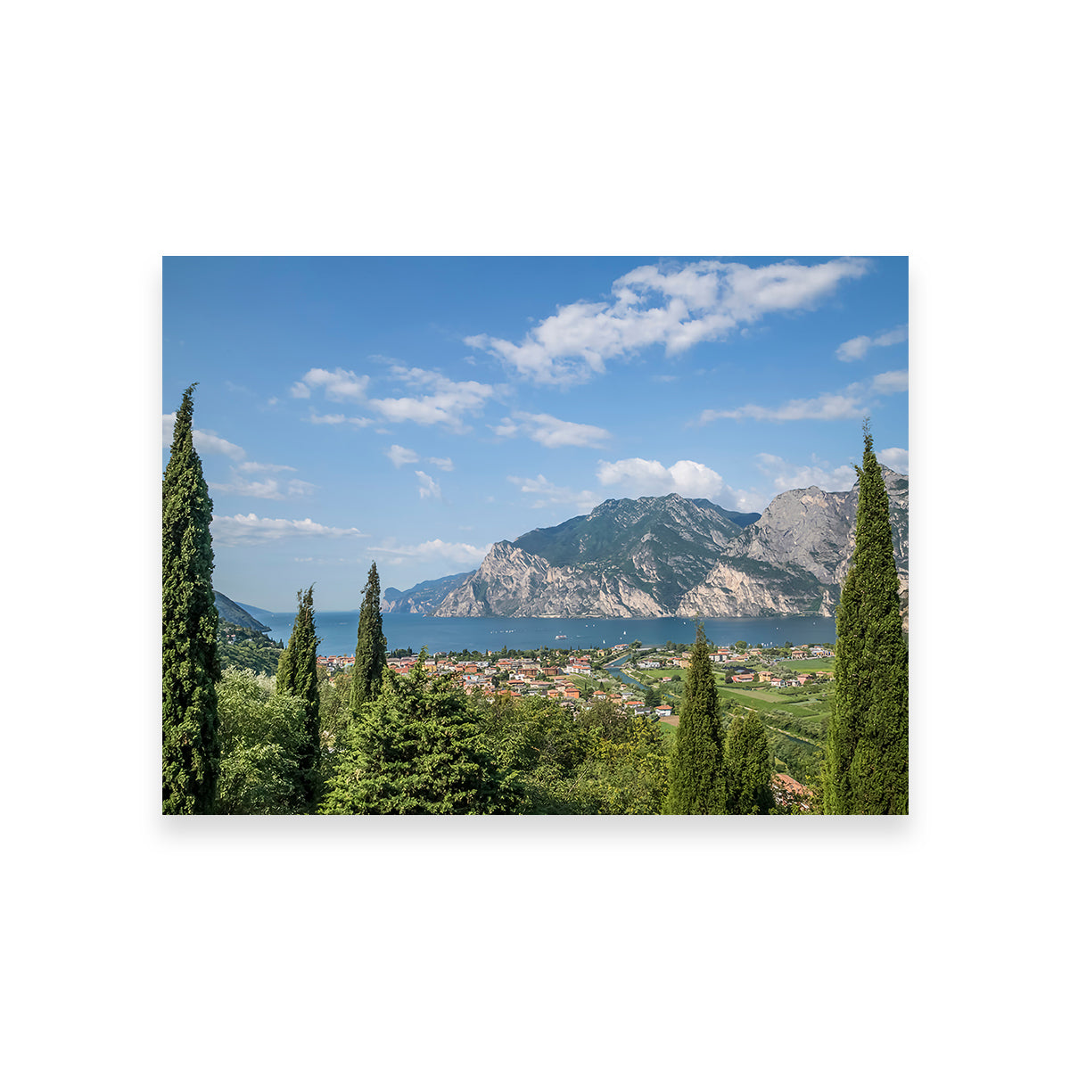 Stunning View of Lake Garda Wall Art by Melanie Viola