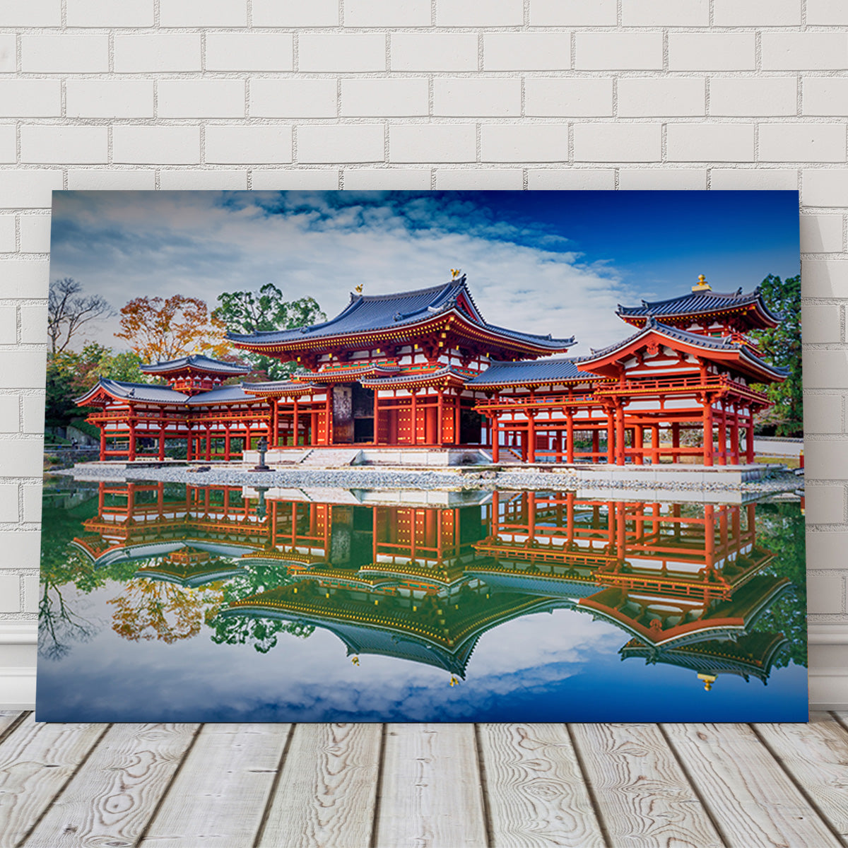 Exquisite Byodo - in Temple Canvas Print