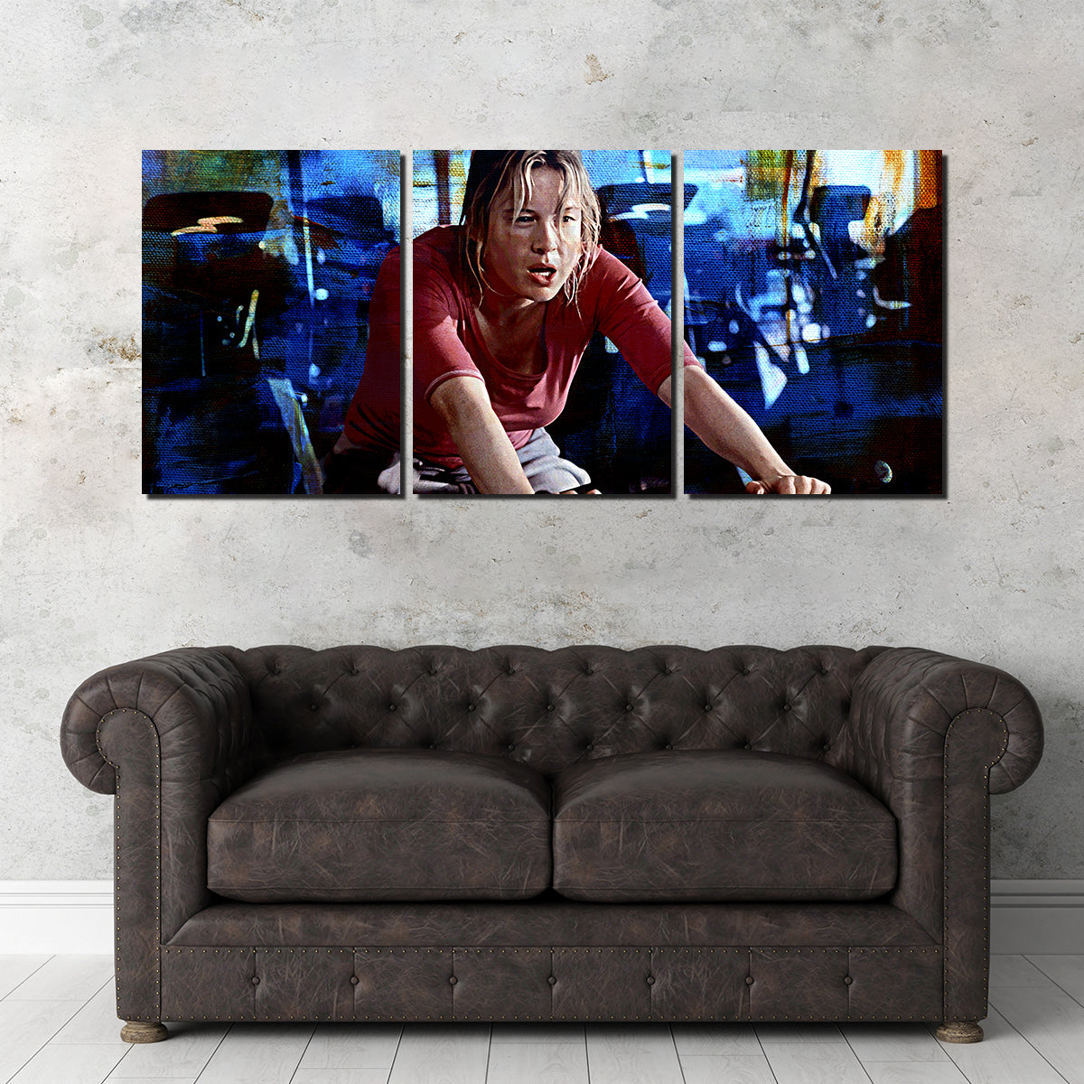 Bridget Jones Workout Inspiring Wall Art for Fitness Enthusiasts
