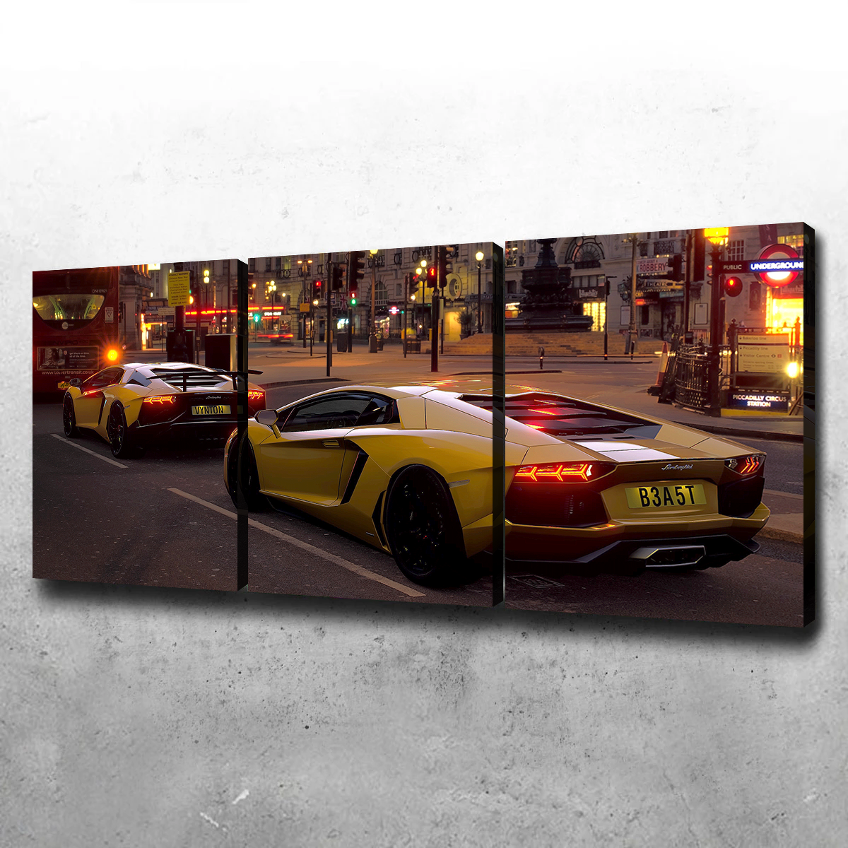 Stunning Traffic Jam Wall Art by Vynton