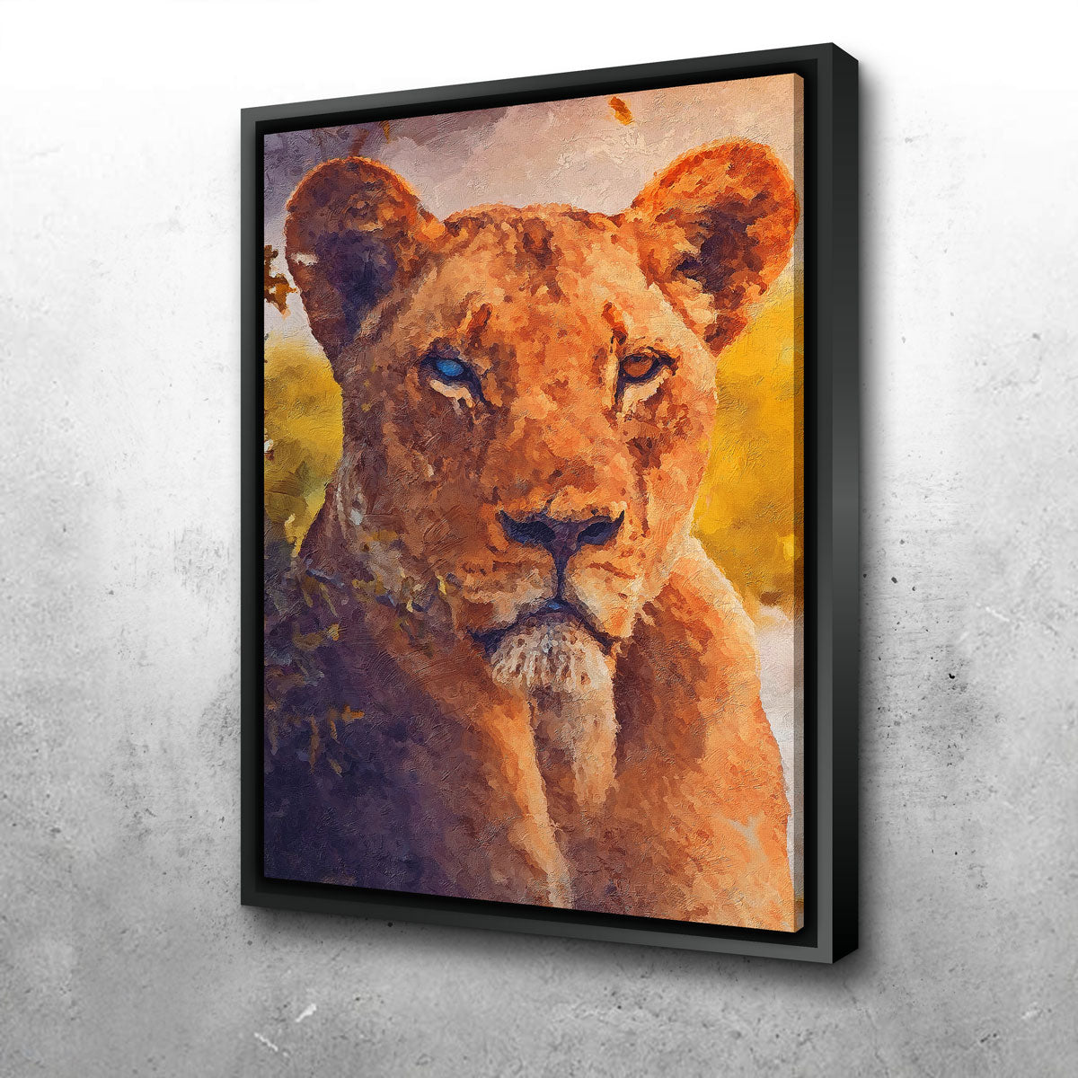 Stunning Tiger 2 Painting Wall Art by Gab Fernando