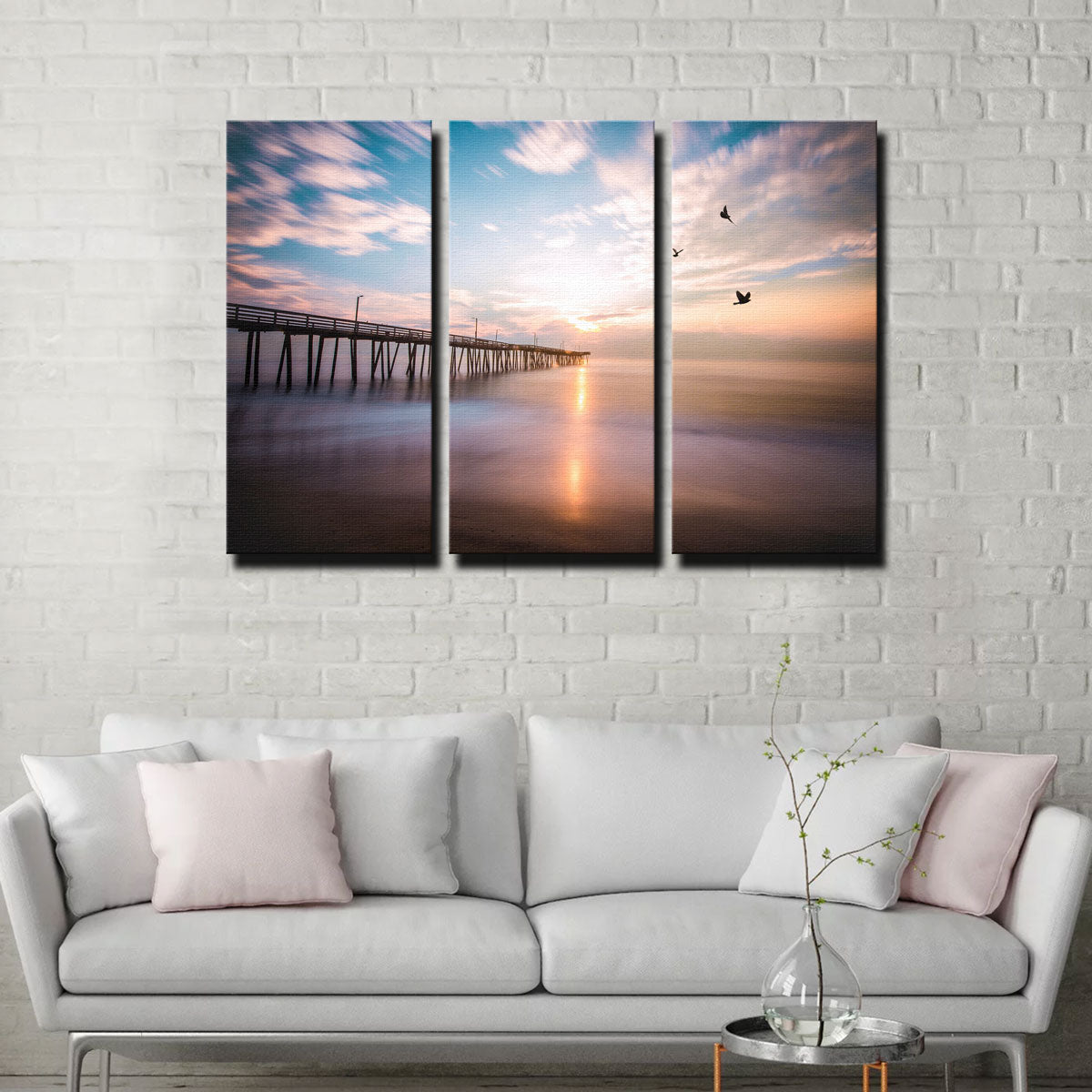 Stunning VA Beach Sunrise Wall Art by Lucas Moore