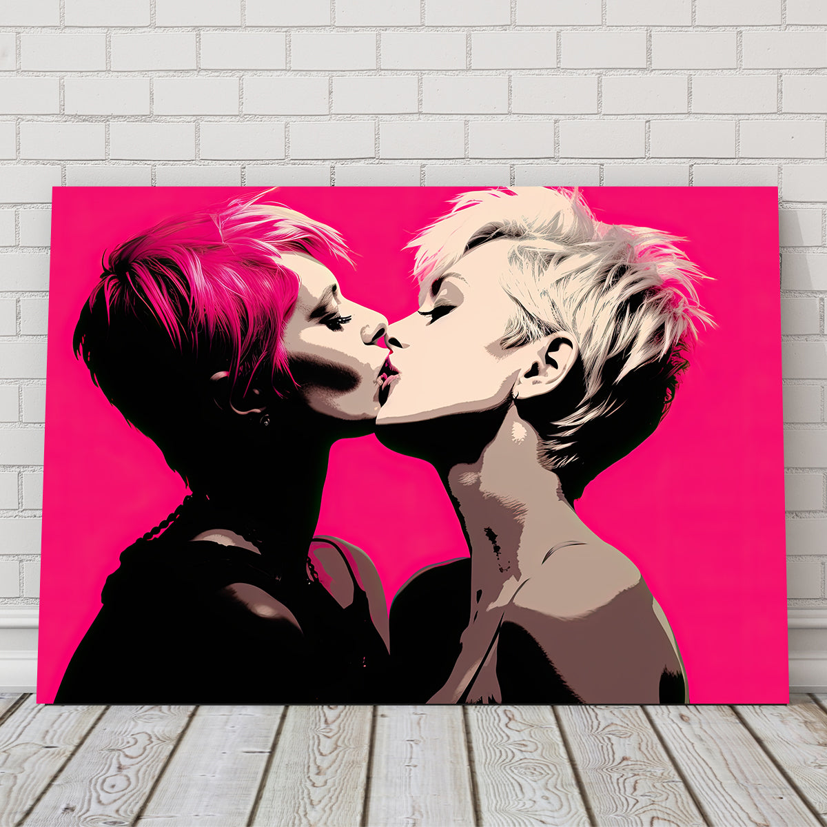 Gorgeous Lady Gaga & Pink Inspiring Wall Art by Ralph & Laura Design