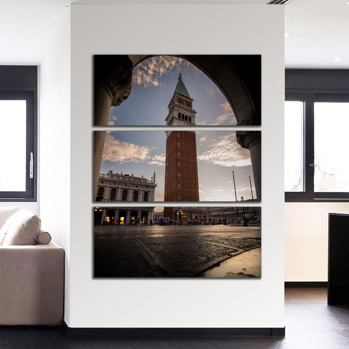 Stunning Venezia Tower Wall Art by Enzo Romano