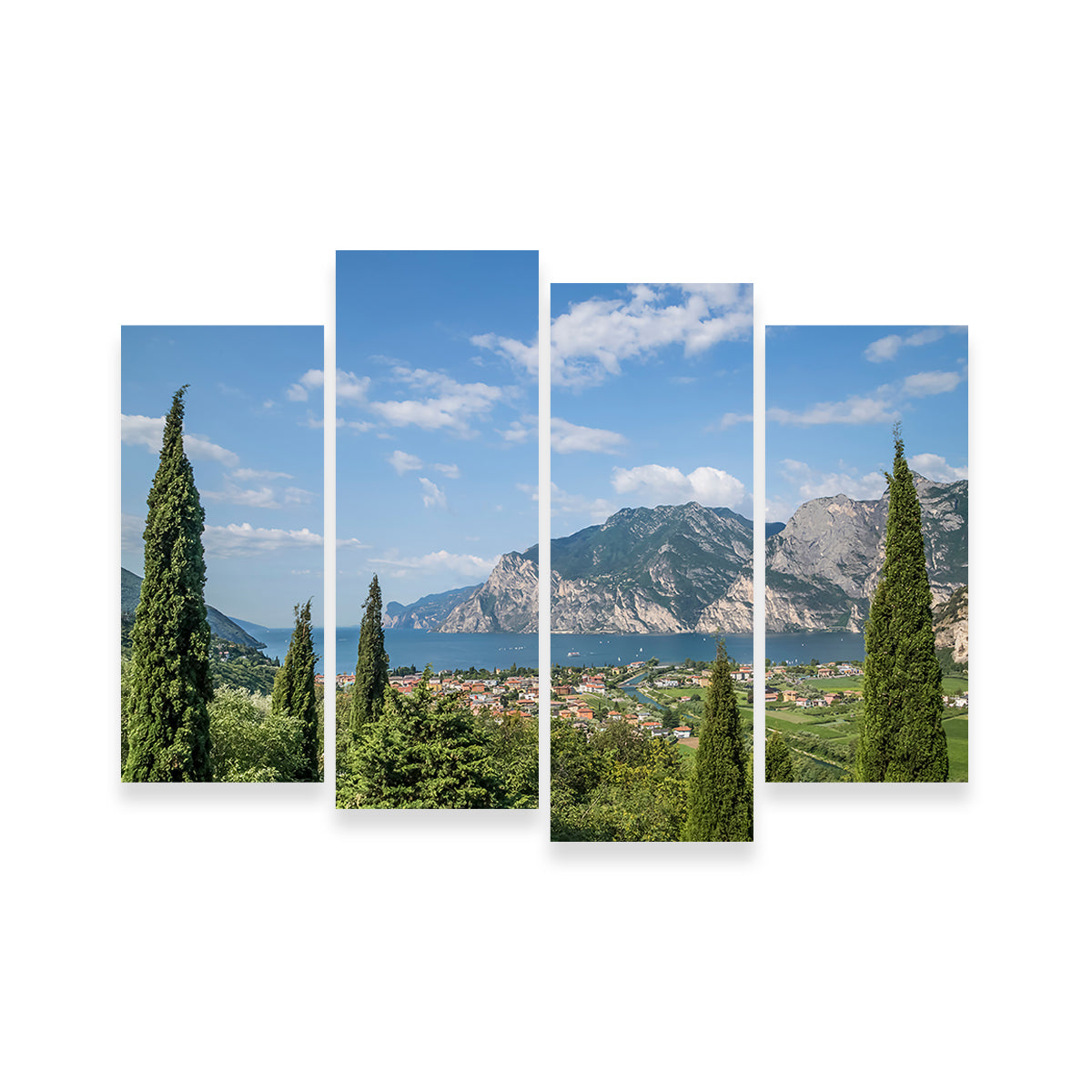 Stunning View of Lake Garda Wall Art by Melanie Viola