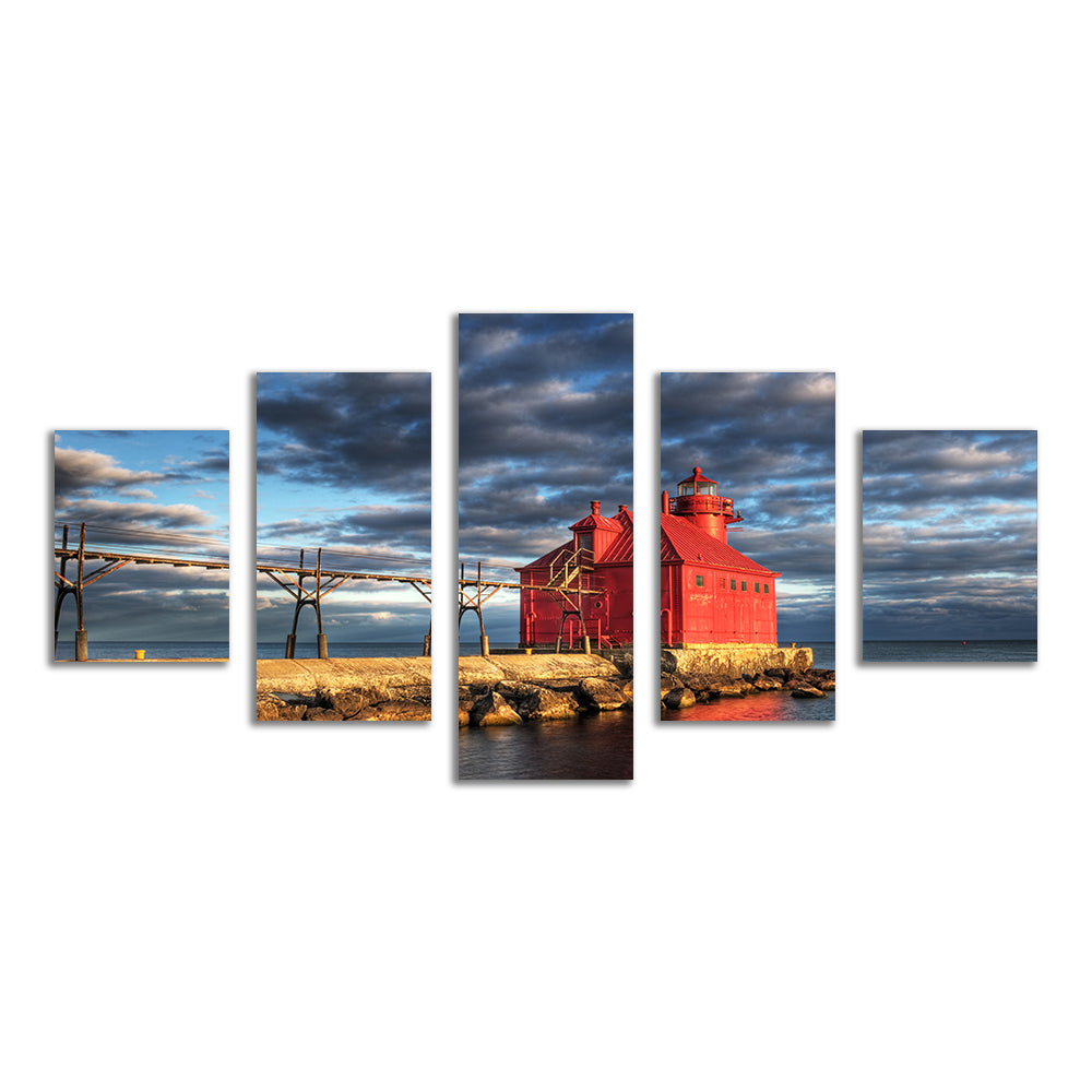 Stunning Sturgeon Bay Lighthouse Wall Art for Your Home Decor