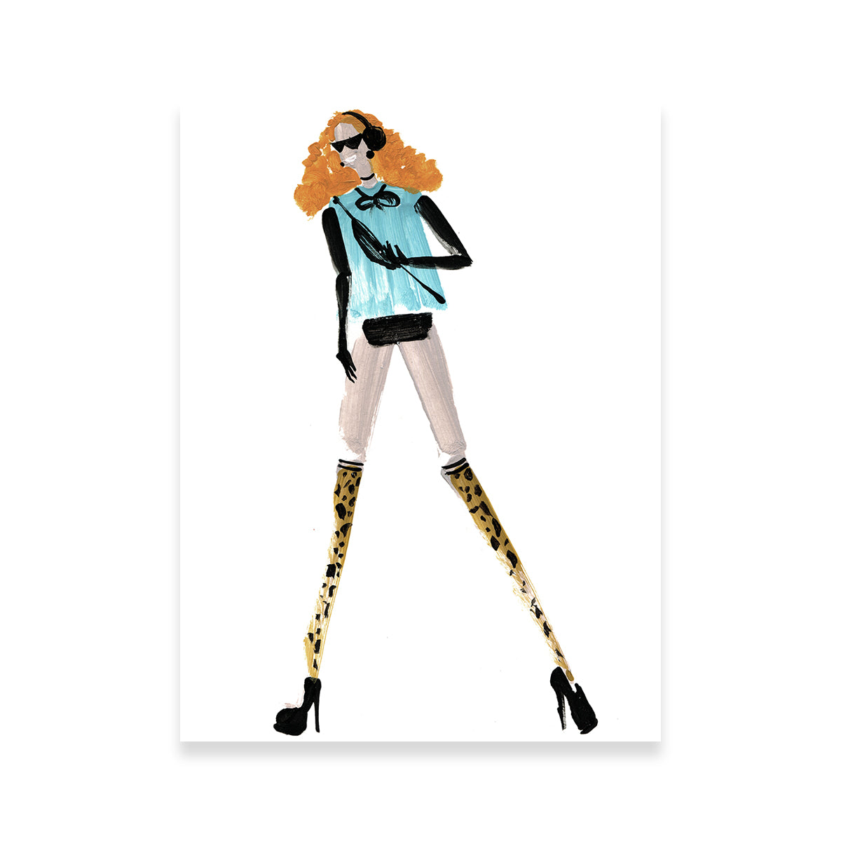 Stylish Fashion 4 Wall Art by Evgeny Vetrov