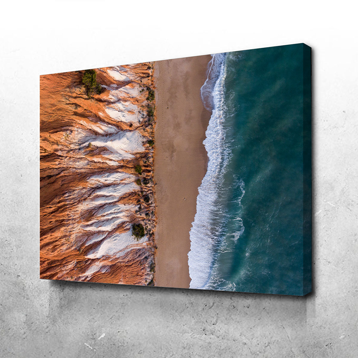 Stunning Where Ocean Meets Land Wall Art by Karolis Janulis