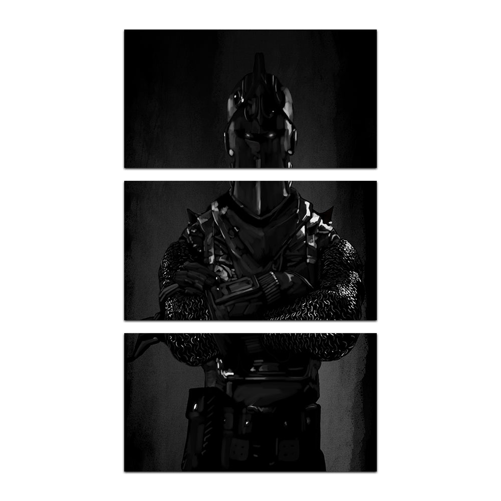 Stunning Knight Character Wall Art by Andy Brackpool