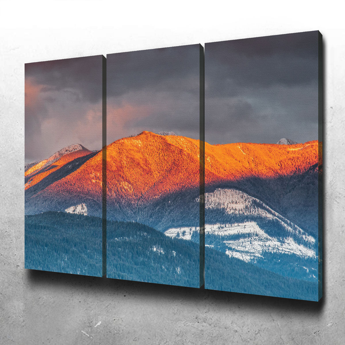 Stunning Kootenay Peaks Wall Art by Mike Cotton